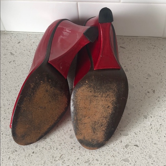 Stuart Weitzman Red Pumps - Picture 3 of 3